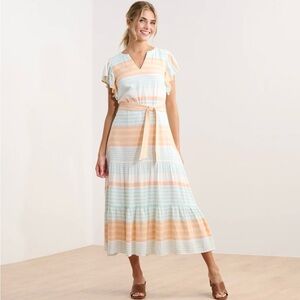 Hatley Hailey Dress Echo Stripes women’s Size Small